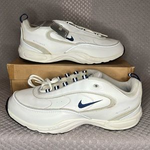 1999 Nike nikewalk Airliner Max Sockliner Vintage White Walking Shoes 182089-141